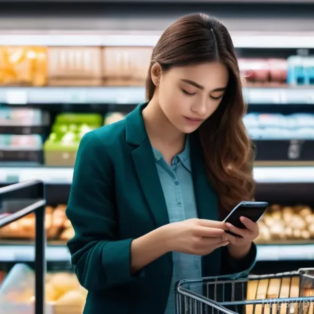 쇼핑 중독 회복 사례 - **Prompt:** A young adult, dressed in comfortable, modest everyday clothing, gazes intently at a sma...